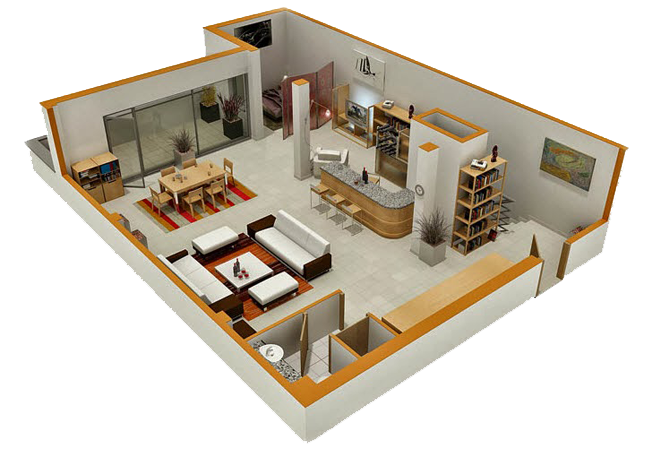 casa 3d
